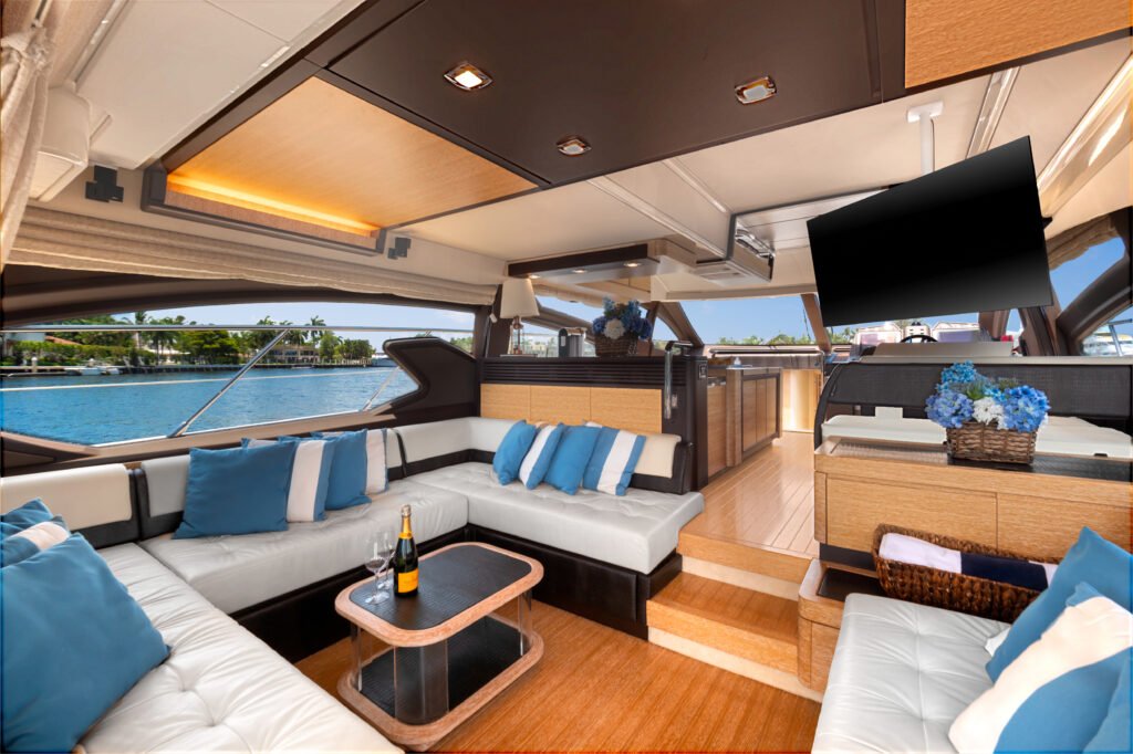 64ft Azimut Flybridge – Fort Lauderdale Luxury Charter photo 9