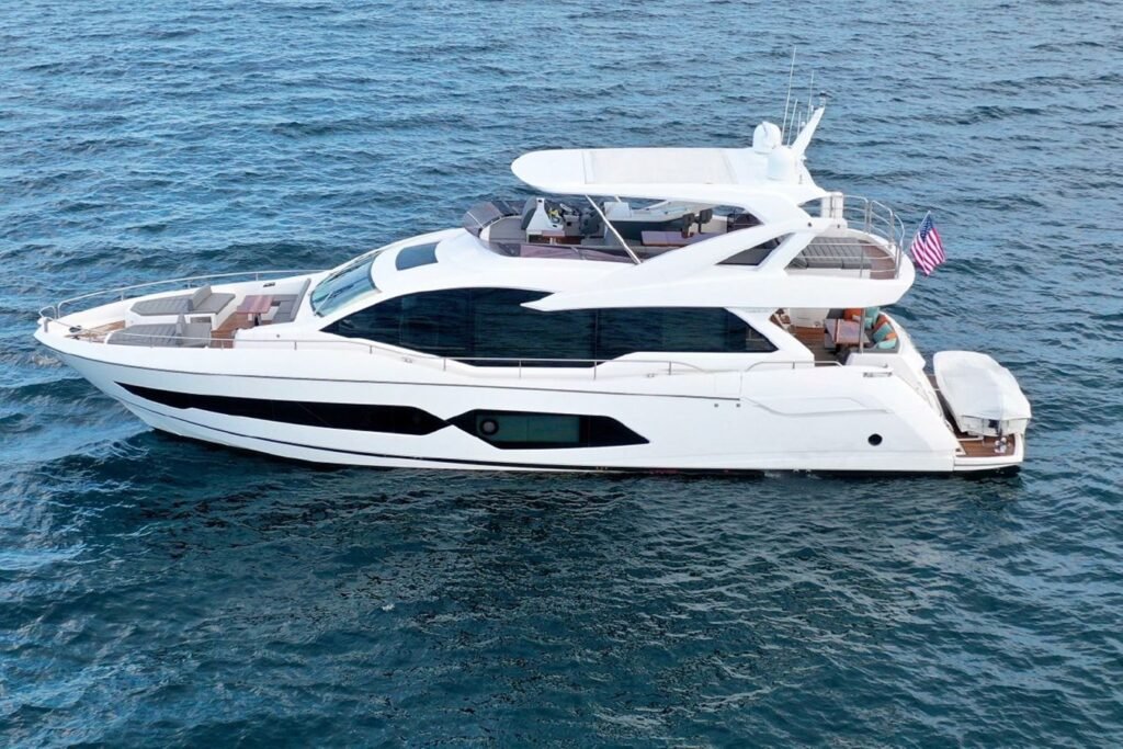 78ft Sunseeker 76 – Luxury Charter from Miami Beach photo 9