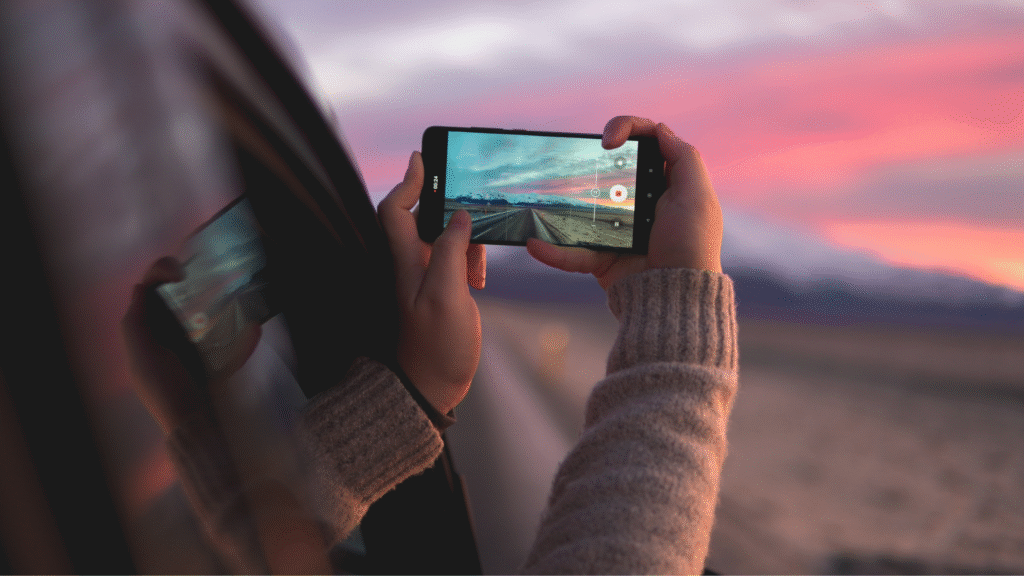 A Person who is taking a video