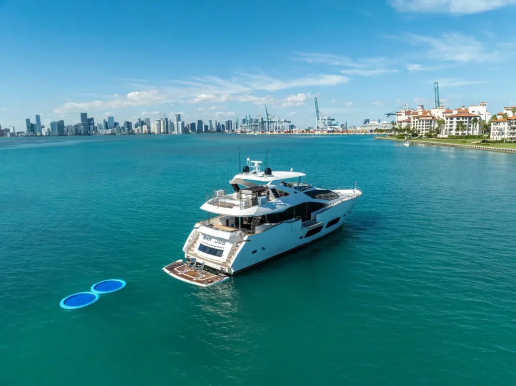 Sunseeker 96 – Luxury Yacht from Miami Beach Marina photo 2