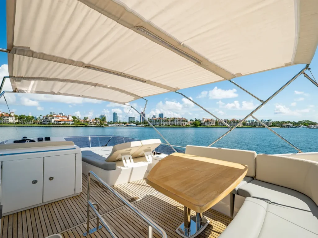 • Prestige 500 Fly – 52ft Luxury Yacht Charter in Miami photo 5