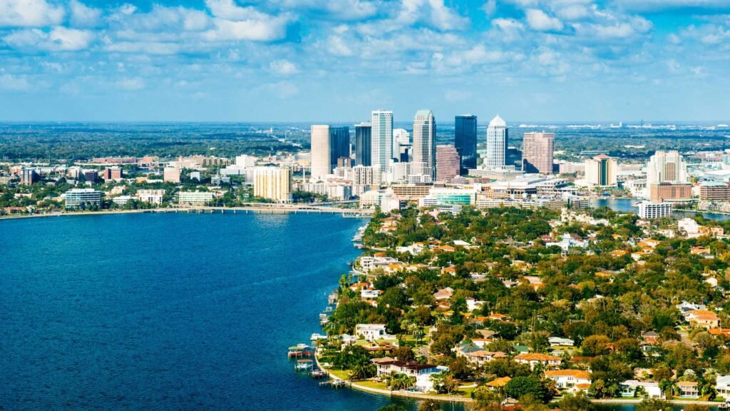 Arial View of Tampa