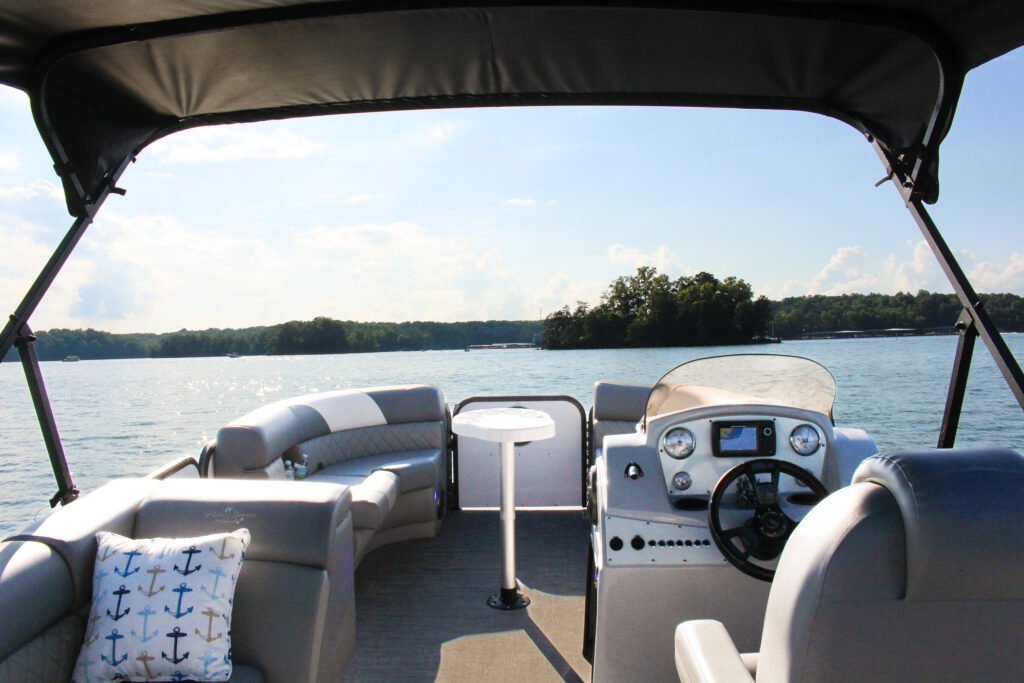 Brand New Premium Luxury Pontoon Boat on Lake Lanier photo 7