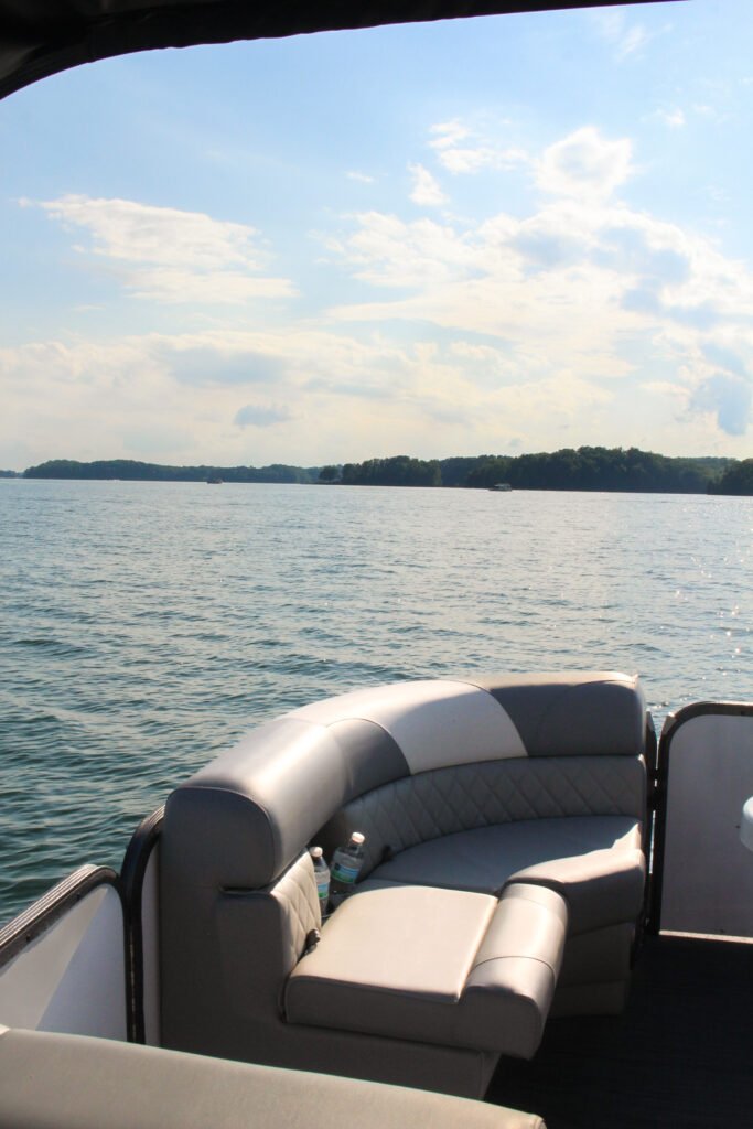 Brand New Premium Luxury Pontoon Boat on Lake Lanier photo 5