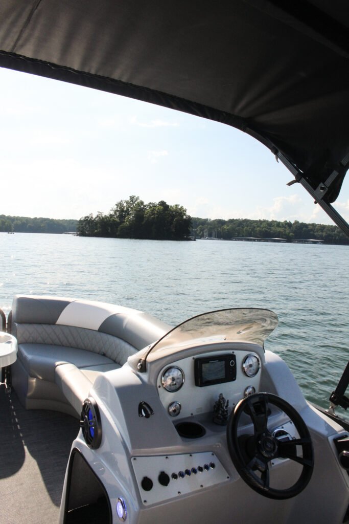 Brand New Premium Luxury Pontoon Boat on Lake Lanier photo 4