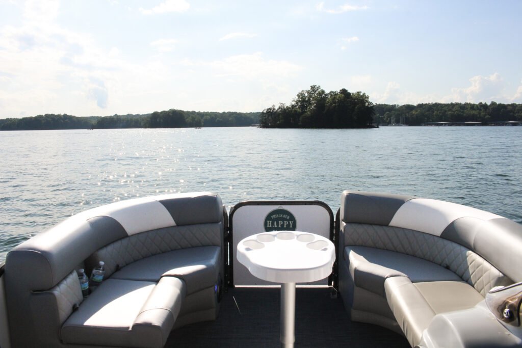 Brand New Premium Luxury Pontoon Boat on Lake Lanier photo 3