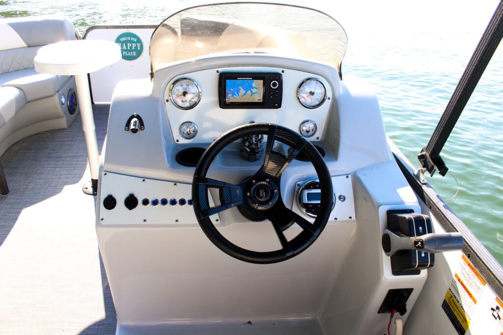 Brand New Premium Luxury Pontoon Boat on Lake Lanier photo 11