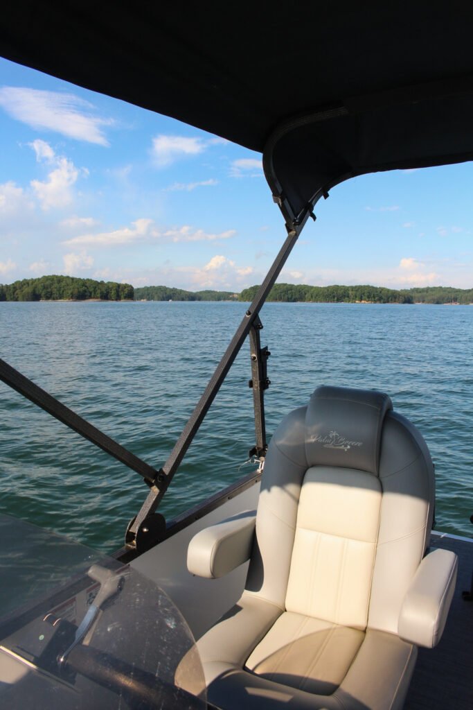 Brand New Premium Luxury Pontoon Boat on Lake Lanier photo 10