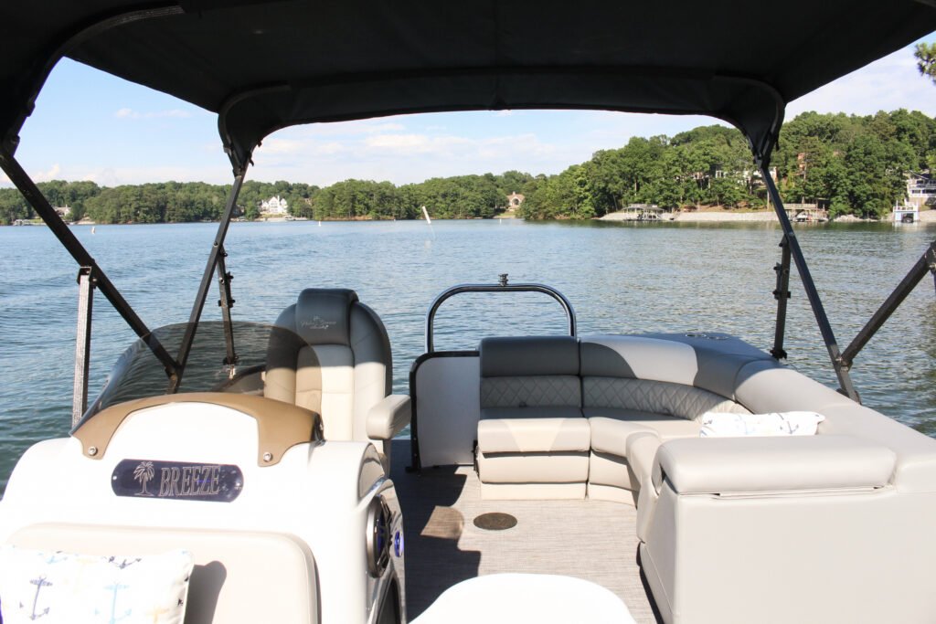 Brand New Premium Luxury Pontoon Boat on Lake Lanier photo 9