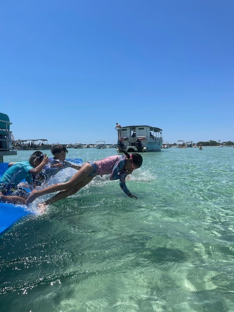 Peaks Pontoon Crab Island 2 Slides