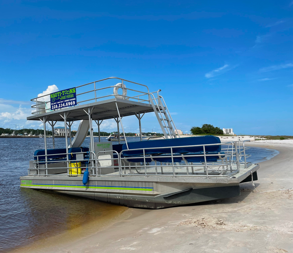 Peaks Pontoons - Crab Island 1 Slide