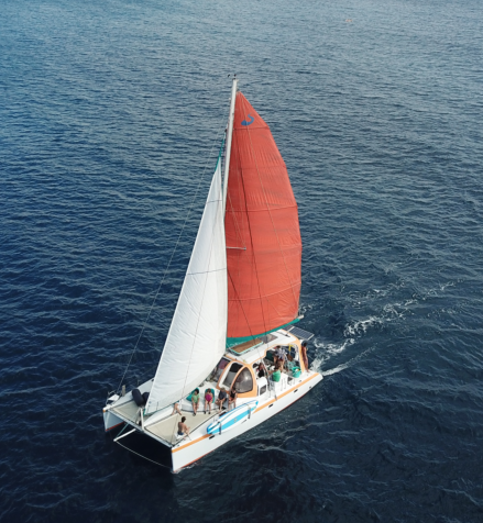 Honolulu 40ft Sailing Catamaran 12 Passengers