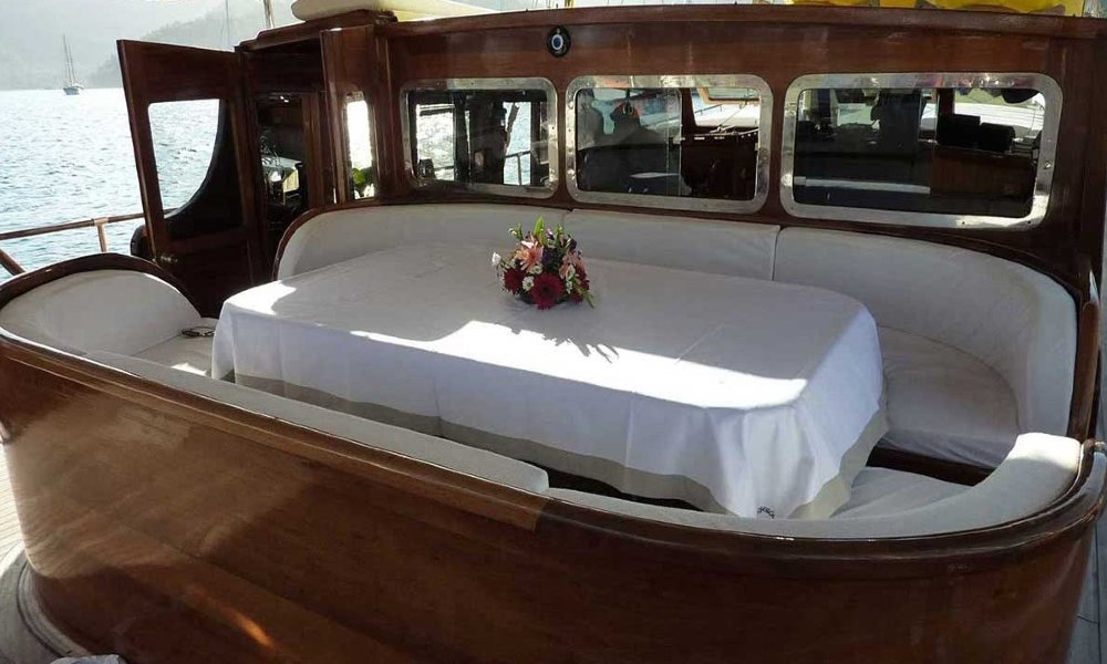Luxury 26m Gulet 12 pax: Gulf Of Gokova weekly tour- Bodrum, Turkey
