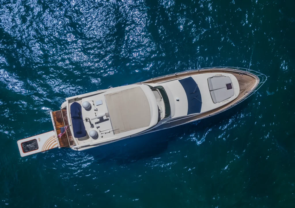 Luxurious 80ft Azimuth in Miami with Floating Pool and 2 Jet Skis.
