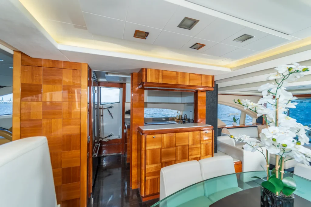 Luxurious 80ft Azimuth in Miami with Floating Pool and 2 Jet Skis.