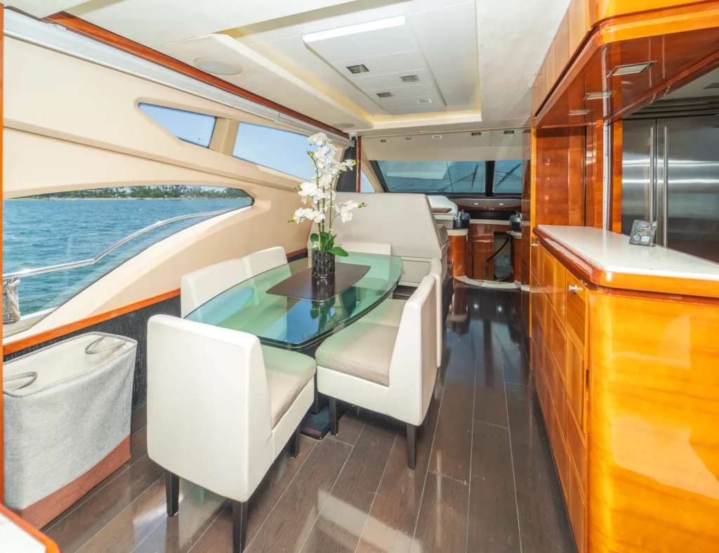 Luxurious 80ft Azimuth in Miami with Floating Pool and 2 Jet Skis.