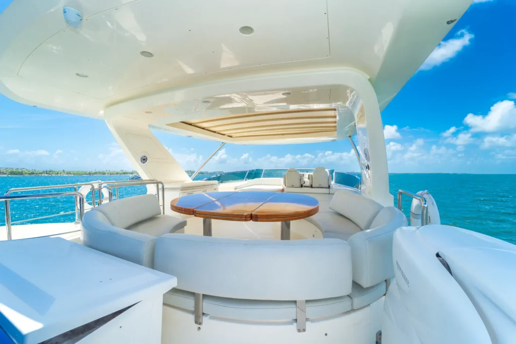 Luxurious 80ft Azimuth in Miami with Floating Pool and 2 Jet Skis.