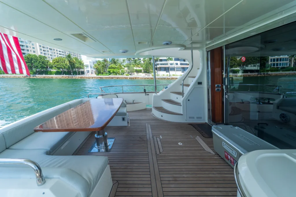 Luxurious 80ft Azimuth in Miami with Floating Pool and 2 Jet Skis.