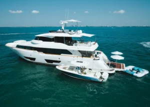 Boat rental: 95′ Custom Line | Ultimate Mega Yacht Charter In Miami