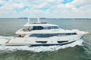 Boat rental: 95′ Custom Line | Ultimate Mega Yacht Charter In Miami