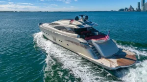 Boat rental: 90′ Pershing | Peak Luxury and Speed