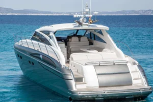 Boat rental: 58′ Princess Ibiza’s Top Getaway