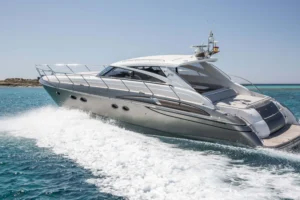 Boat rental: 58′ Princess Ibiza’s Top Getaway