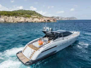Boat rental: 92′ Mangusta | Extraordinary Ibiza Yacht Experience