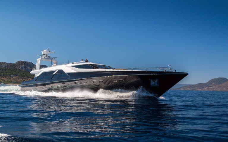 Boat rental: Devonport 137’ – “Aquarella” | Based in Salamis Island, Piraeus